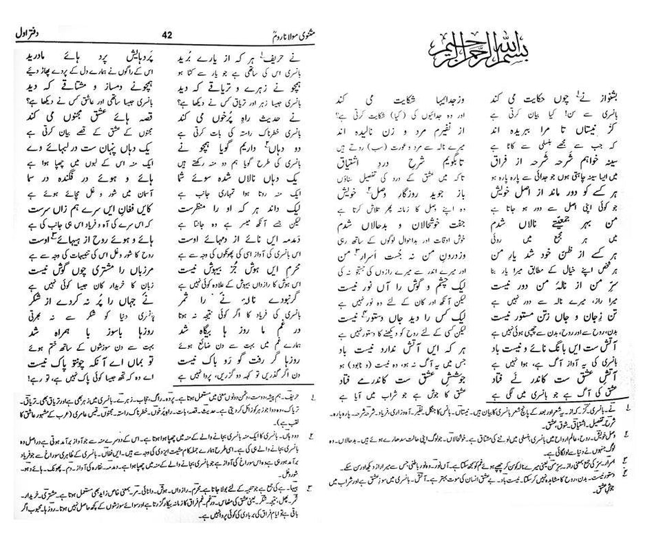 Masnavi Molvi Maanvi (Urdu translation) | اُردو ترجمہ مثنوی مولوی معنوی Books Dervish Designs 