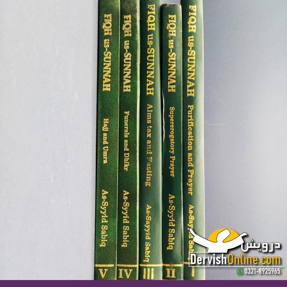 Fiqh us Sunnah by As-Sayyid Sabiq | Set of 5 Books - Dervish Designs Online