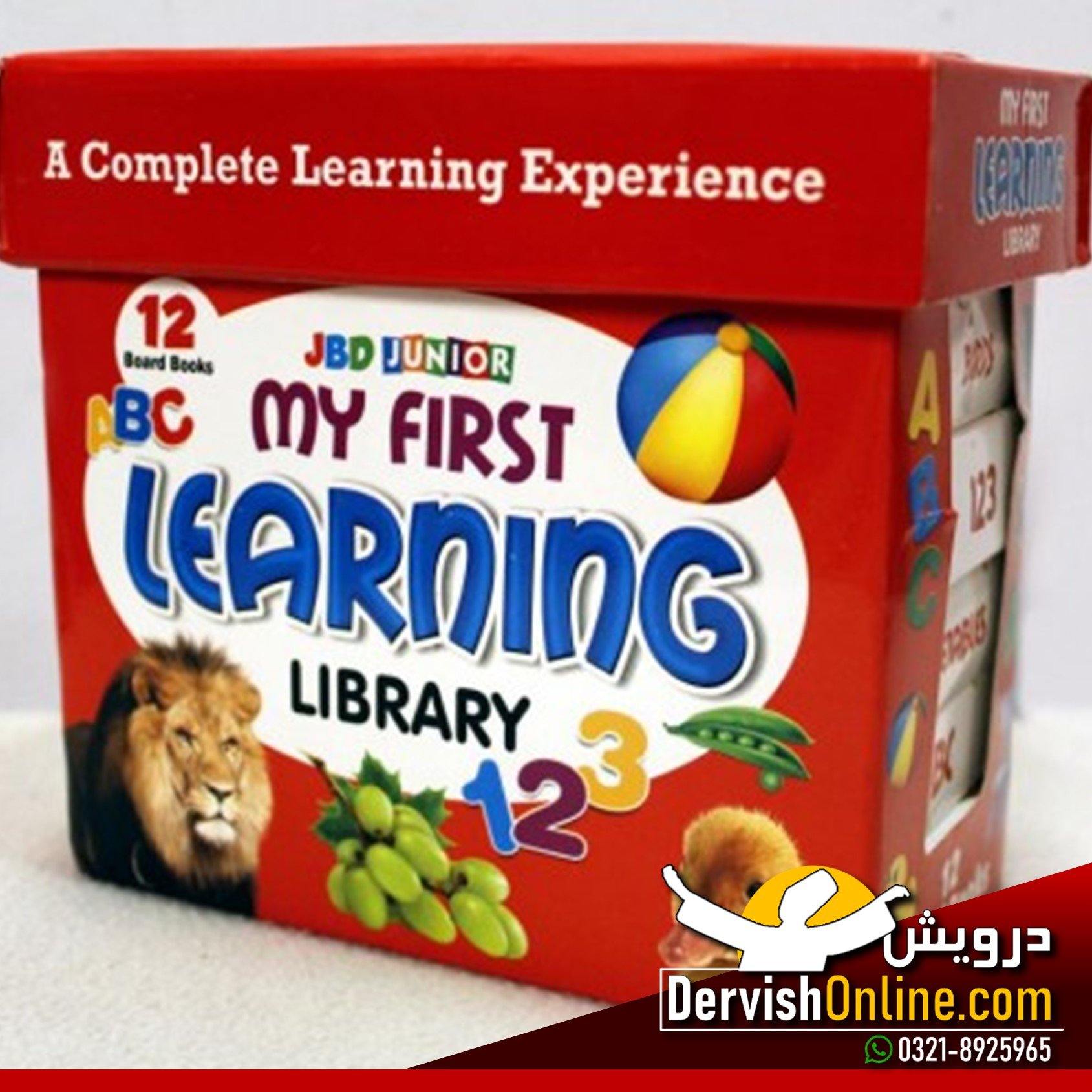 My First Learning Library 12 In 1 (Board Books) - Dervish Designs Online