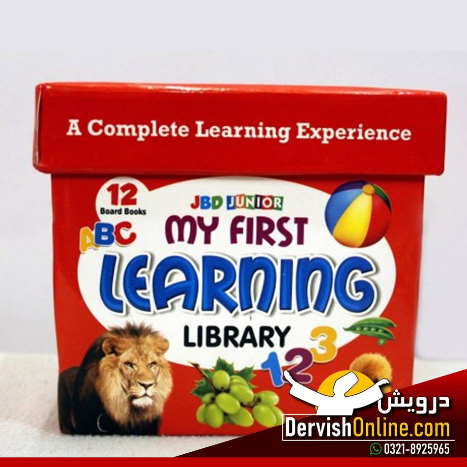 My First Learning Library 12 In 1 (Board Books) - Dervish Designs Online