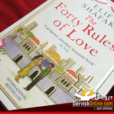 The Forty Rules of Love By Elif Shafak Books DervishDesigns 